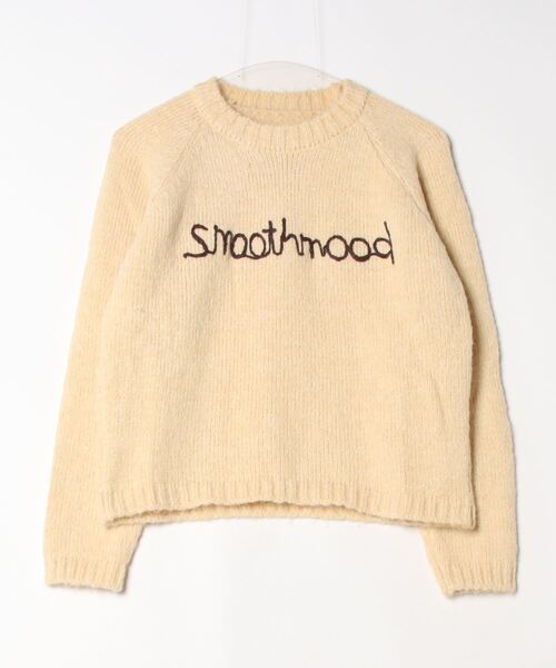 【セール】RELACLO select フロント英字刺繍 起毛ニットプルオーバー（ニット/セーター）｜FUNALIVE（ファンアライブ）
