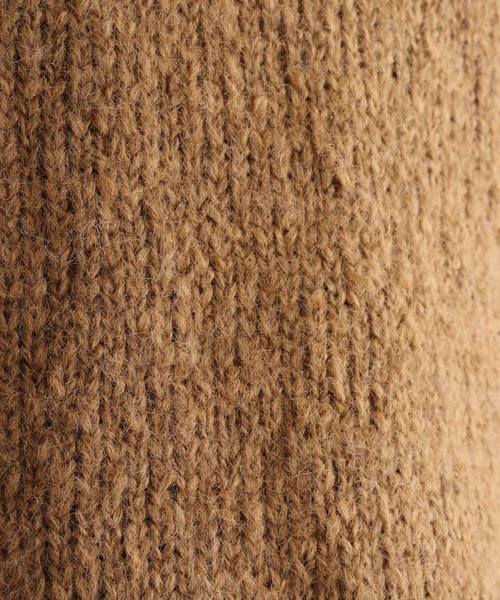 【セール】RELACLO select フロント英字刺繍 起毛ニットプルオーバー（ニット/セーター）｜FUNALIVE（ファンアライブ）