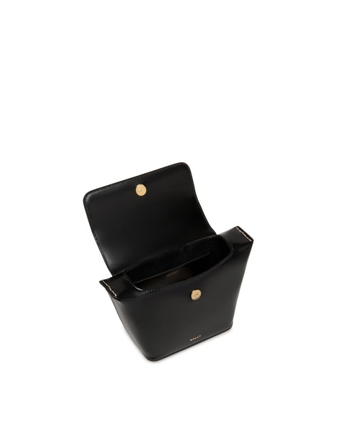 BALLY(バリー)の「MINI BELLE BAG(ショルダーバッグ・レディース・ブラック・ONESIZE)」の4枚目の写真