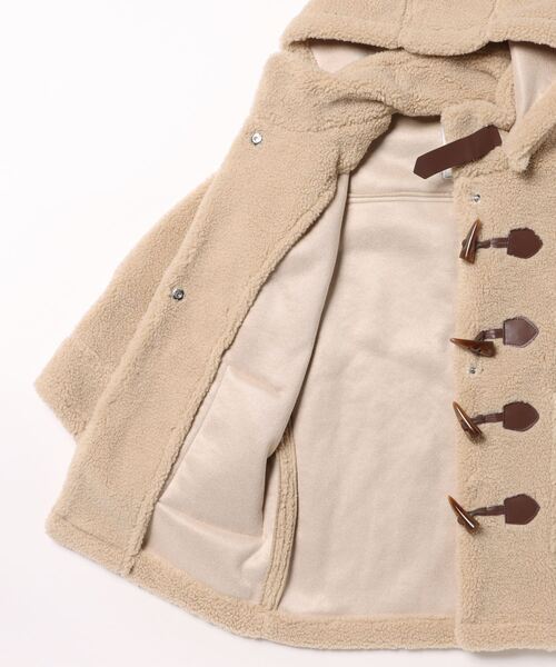 by LOVEiT(バイラビット)の「2WAYダッフルコート(ダウンジャケット/コート・キッズ・キナリ/モカ・120cm/130cm/140cm/150cm/160cm)」の16枚目の写真