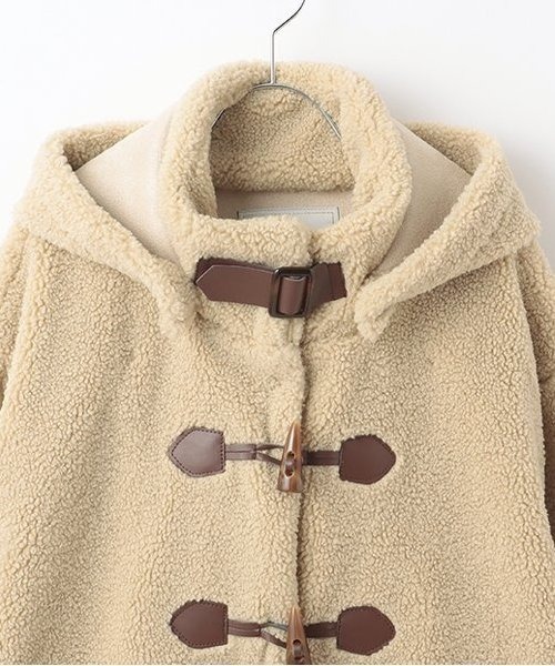 by LOVEiT(バイラビット)の「2WAYダッフルコート(ダウンジャケット/コート・キッズ・キナリ/モカ・120cm/130cm/140cm/150cm/160cm)」の5枚目の写真