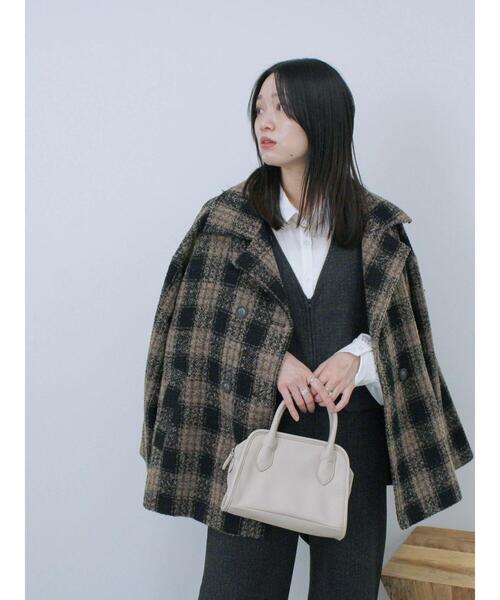 Samansa Mos2 blue（サマンサモスモスブルー）の「フリルシャツ（シャツ/ブラウス・レディース・オフホワイト/ブルー/ブラック・F）」の22枚目の写真