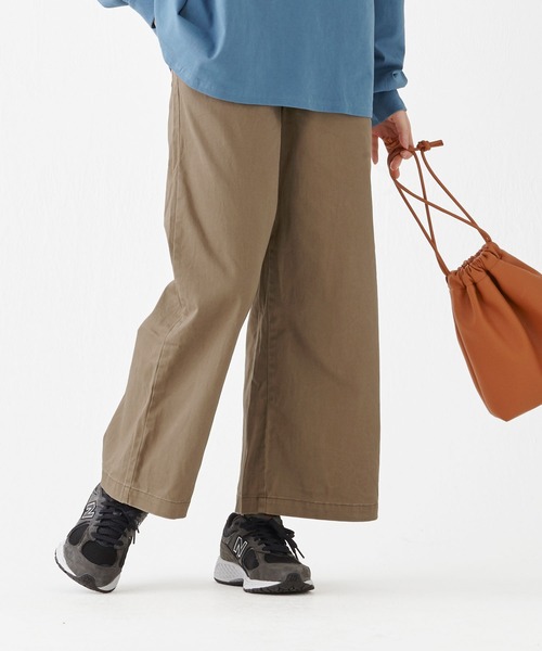 KRIFF MAYER Lady's Collection(クリフメイヤーレディースコレクション)の「クライミングアンクルバギーパンツ(その他パンツ・レディース・カラフル/ライトブラウン/ダークグレー/ブラック/サンドベージュ・MEDIUM/LARGE)」の6枚目の写真