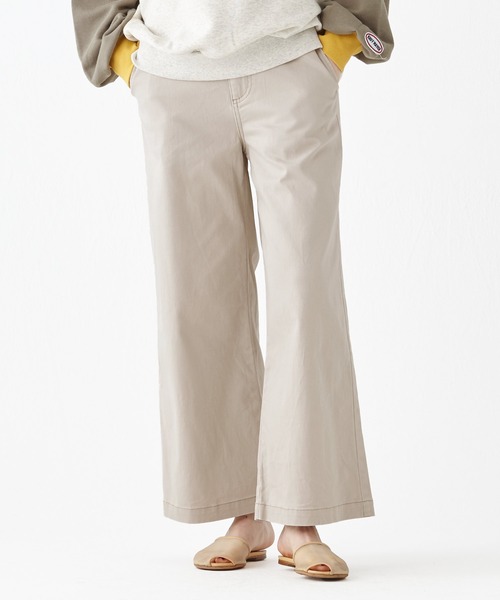 KRIFF MAYER Lady's Collection(クリフメイヤーレディースコレクション)の「クライミングアンクルバギーパンツ(その他パンツ・レディース・カラフル/ライトブラウン/ダークグレー/ブラック/サンドベージュ・MEDIUM/LARGE)」の8枚目の写真