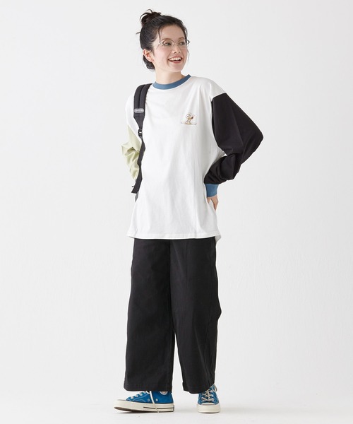 KRIFF MAYER Lady's Collection(クリフメイヤーレディースコレクション)の「クライミングアンクルバギーパンツ(その他パンツ・レディース・カラフル/ライトブラウン/ダークグレー/ブラック/サンドベージュ・MEDIUM/LARGE)」の13枚目の写真