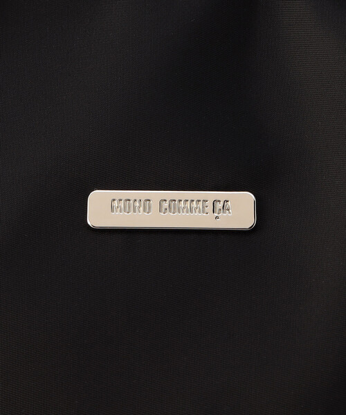 MONO　COMME CA（モノコムサ）の「ナイロントート（トートバッグ・レディース・グレー/ブラック・FREE）」の20枚目の写真