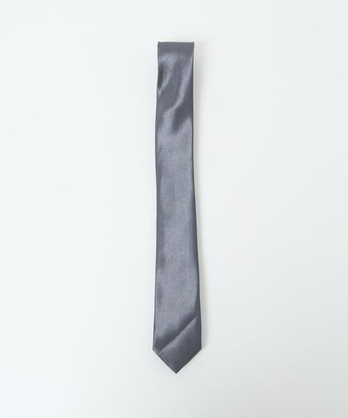 WEGO(ウィゴー)の「WEGO/サテンムジネクタイ(ネクタイ・レディース・ブラック・FREE)」の5枚目の写真