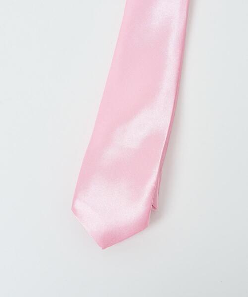 WEGO(ウィゴー)の「WEGO/サテンムジネクタイ(ネクタイ・レディース・ブラック・FREE)」の7枚目の写真