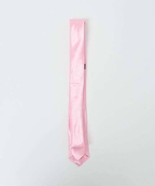 WEGO(ウィゴー)の「WEGO/サテンムジネクタイ(ネクタイ・レディース・ブラック・FREE)」の8枚目の写真