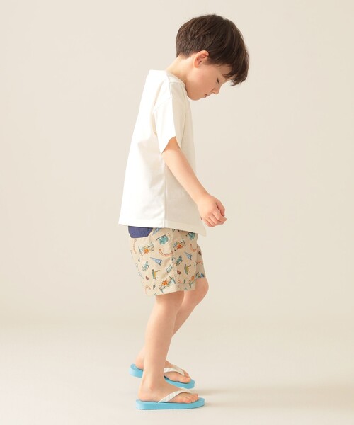 BEAMS mini（ビームスミニ）の「メッシュ ポケット ナイロン ショーツ 2025SS（90～150cm）（その他パンツ・キッズ・ベージュ/ネイビー・90/100/110/120/130/140/150）」の20枚目の写真