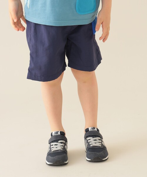 BEAMS mini（ビームスミニ）の「メッシュ ポケット ナイロン ショーツ 2025SS（90～150cm）（その他パンツ・キッズ・ベージュ/ネイビー・90/100/110/120/130/140/150）」の17枚目の写真