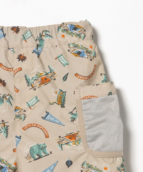 BEAMS mini（ビームスミニ）の「メッシュ ポケット ナイロン ショーツ 2025SS（90～150cm）（その他パンツ・キッズ・ベージュ/ネイビー・90/100/110/120/130/140/150）」の12枚目の写真