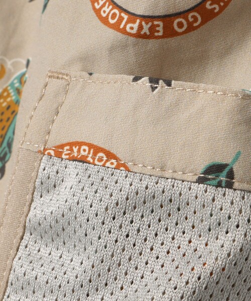 BEAMS mini（ビームスミニ）の「メッシュ ポケット ナイロン ショーツ 2025SS（90～150cm）（その他パンツ・キッズ・ベージュ/ネイビー・90/100/110/120/130/140/150）」の8枚目の写真