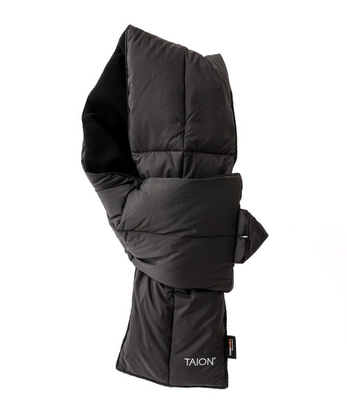TAION（タイオン）の「【TAION/タイオン】WORK DOWN SCARF 17（マフラー・メンズ・ブラック/ダークネイビー/ダークブラウン/チャコールグレー・FREE）」の15枚目の写真