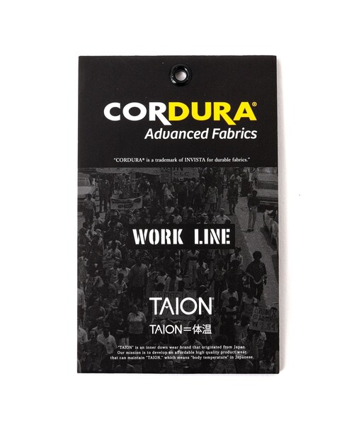 TAION（タイオン）の「【TAION/タイオン】WORK DOWN SCARF 17（マフラー・メンズ・ブラック/ダークネイビー/ダークブラウン/チャコールグレー・FREE）」の20枚目の写真