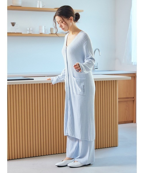 美品　gelato pique 調温スムーズィー　セットアップ　ルームウェア セール】スムーズィーネッププルオーバー＆ショートパンツセット