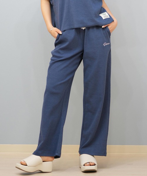 DISCUS ATHLETIC（ディスカス　アスレチック）の「DISCUS ATHLETIC/ディスカスアスレチック イージーパンツ 5287-5420（その他パンツ・レディース・ブルー/ブラック/ライム・M/L）」の3枚目の写真