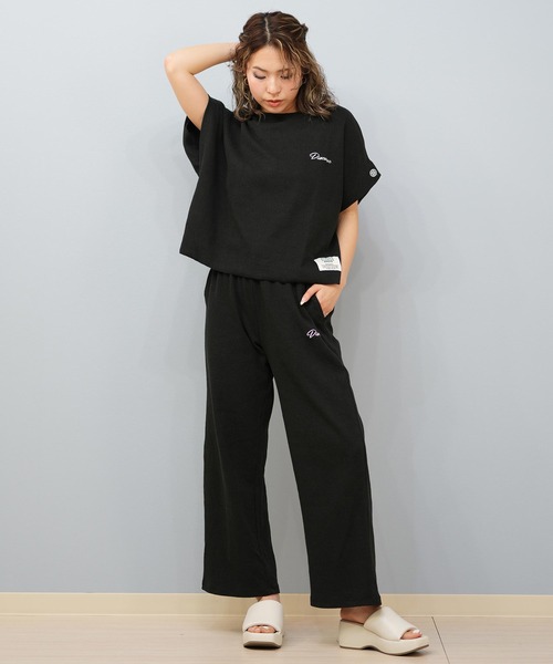 DISCUS ATHLETIC（ディスカス　アスレチック）の「DISCUS ATHLETIC/ディスカスアスレチック イージーパンツ 5287-5420（その他パンツ・レディース・ブルー/ブラック/ライム・M/L）」の9枚目の写真