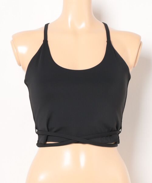 Hurley （ハーレー）の「Hurley/ハーレー リボン/ブラトップ/フィットネス/UVケア WASB251034（水着・レディース・ブラック/ネイビー/ダークグリーン・M/S）」の19枚目の写真