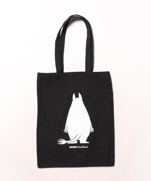 MOOMIN(ムーミン)の「MOOMIN / ムーミン トートバッグ TOTE NBJ(トートバッグ・レディース・ブラック/ラベンダー/グリーン/ダークグリーン・FREE)」の7枚目の写真
