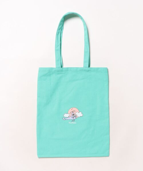MOOMIN(ムーミン)の「MOOMIN / ムーミン トートバッグ TOTE NBJ(トートバッグ・レディース・ブラック/ラベンダー/グリーン/ダークグリーン・FREE)」の8枚目の写真