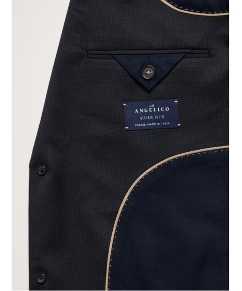 Banana Republic（バナナリパブリック）の「シグネチャー イタリアン ハウンドトゥース スーツジャケット（スーツジャケット・メンズ・ネイビー・40/38/42/36/34）」の6枚目の写真