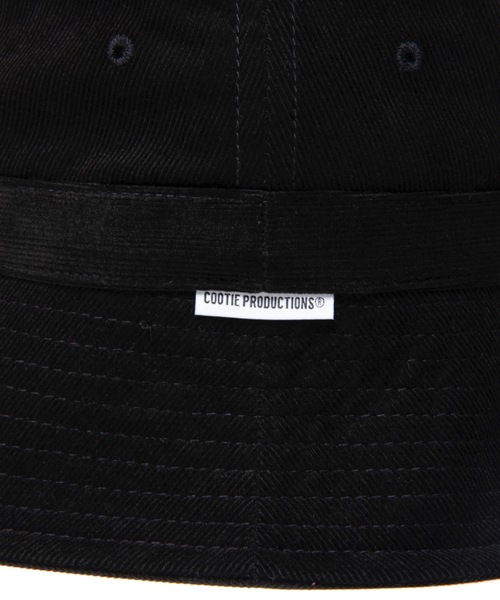 COOTIE PRODUCTIONS（クーティープロダクションズ）の「Corduroy Bucket Hat（ハット・メンズ・ブラック・MEDIUM/LARGE）」の3枚目の写真