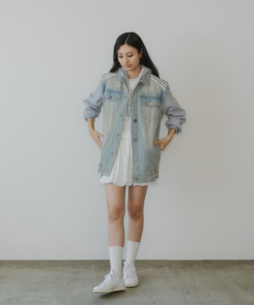 【adidas】ADILENIUM デニムジャケット セール】adidas/アディダス ADILENIUM SEASON デニム ジャケット