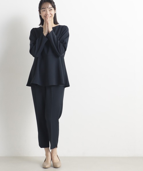 FOUND GOOD（ファウンドグッド）の「O/デザインテーパードP（その他パンツ・レディース・アイボリー/グレー系/ブラック/ネイビー・S/M/L）」の4枚目の写真