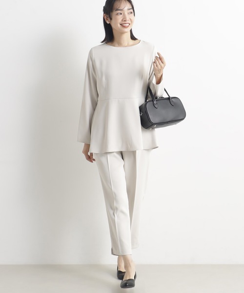 FOUND GOOD（ファウンドグッド）の「O/デザインテーパードP（その他パンツ・レディース・アイボリー/グレー系/ブラック/ネイビー・S/M/L）」の13枚目の写真