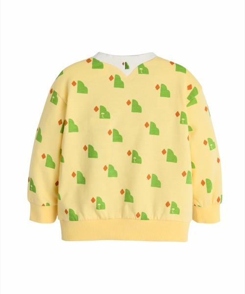 moimoln(モイモルン)の「エドモアトップス(スウェット・キッズ・イエロー・120cm/100cm/110cm/90cm)」の3枚目の写真
