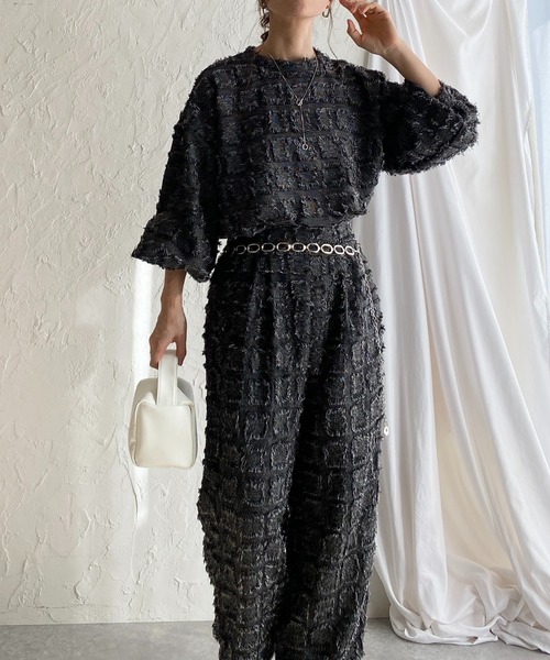CYCLASシクラス 22S/S チェックジャガードセットアップ CYCLASシクラス 22S/S チェックジャガードセットアップ