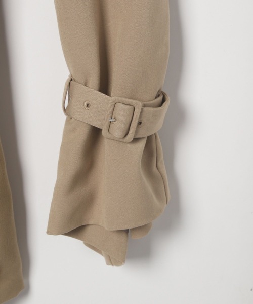 Heather（ヘザー）の「フレアミドルトレンチコート　302901（トレンチコート・レディース・ベージュ/グレー・FREE）」の7枚目の写真