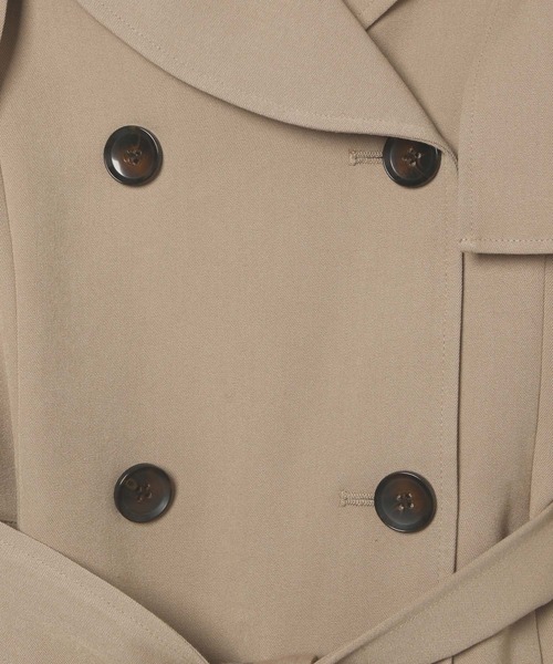 Heather（ヘザー）の「フレアミドルトレンチコート　302901（トレンチコート・レディース・ベージュ/グレー・FREE）」の13枚目の写真