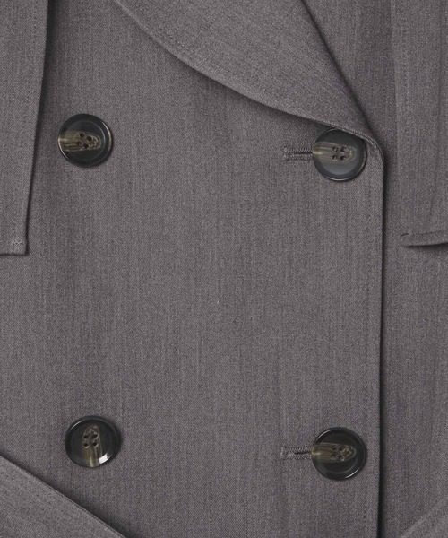 Heather（ヘザー）の「フレアミドルトレンチコート　302901（トレンチコート・レディース・ベージュ/グレー・FREE）」の15枚目の写真