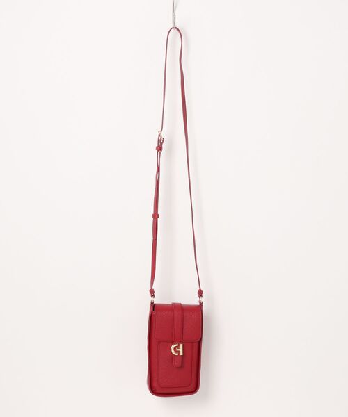 COLE HAAN(コールハーン)の「ミニフォーンクロスボディ womens(ショルダーバッグ・レディース・レッド・OSFA)」の6枚目の写真