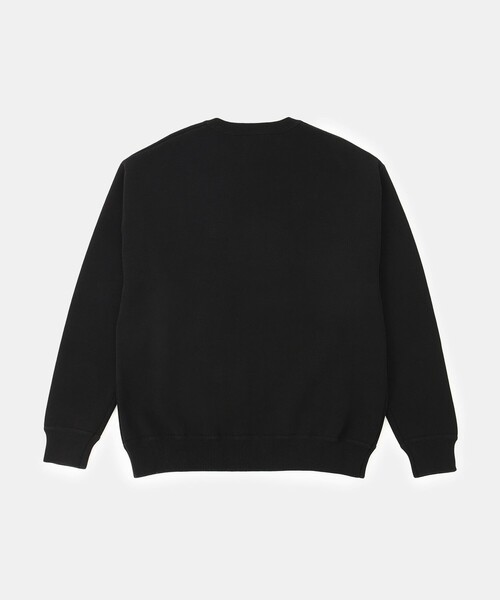 Saturdays NYC（サタデーズ ニューヨークシティ ）の「Bowery Knitted Sweatshirt（ニット/セーター・メンズ・ブラック/ベージュ・L/M/S）」の9枚目の写真