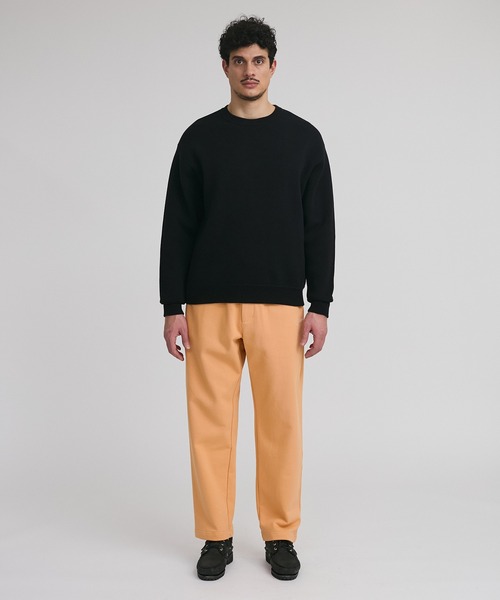 Saturdays NYC（サタデーズ ニューヨークシティ ）の「Bowery Knitted Sweatshirt（ニット/セーター・メンズ・ブラック/ベージュ・L/M/S）」の5枚目の写真