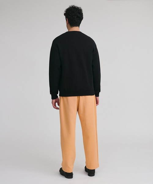 Saturdays NYC（サタデーズ ニューヨークシティ ）の「Bowery Knitted Sweatshirt（ニット/セーター・メンズ・ブラック/ベージュ・L/M/S）」の7枚目の写真