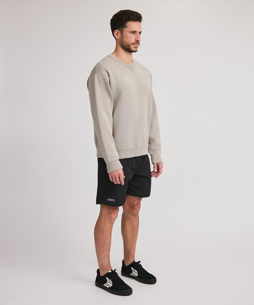 Saturdays NYC（サタデーズ ニューヨークシティ ）の「Bowery Knitted Sweatshirt（ニット/セーター・メンズ・ブラック/ベージュ・L/M/S）」の18枚目の写真