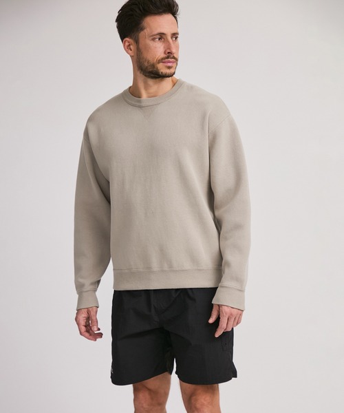 Saturdays NYC（サタデーズ ニューヨークシティ ）の「Bowery Knitted Sweatshirt（ニット/セーター・メンズ・ブラック/ベージュ・L/M/S）」の16枚目の写真