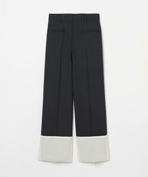 Wool Rollup Slacks（スラックス）｜INSCRIRE（アンスクリア）の