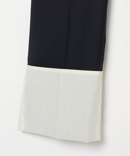 Wool Rollup Slacks（スラックス）｜INSCRIRE（アンスクリア）の