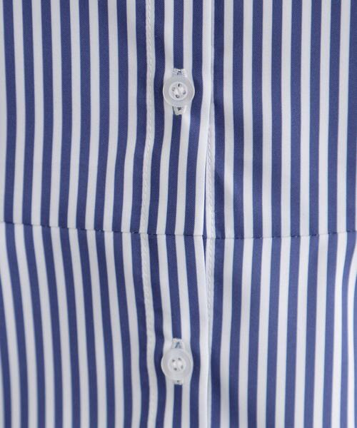 grove（グローブ）の「ペプラムスタンドネックシャツ（シャツ/ブラウス・レディース・オフホワイト/ネイビー系2/ブルー系2・01/02/03/04/05）」の16枚目の写真