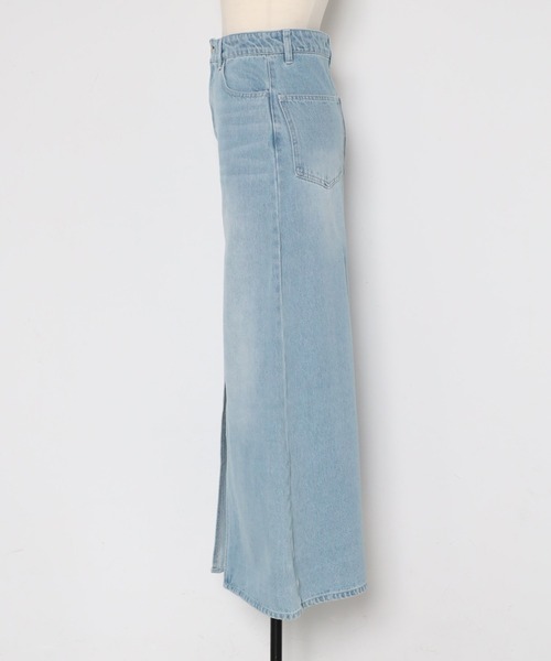 セール】front slit denim skirt / フロントスリットデニム