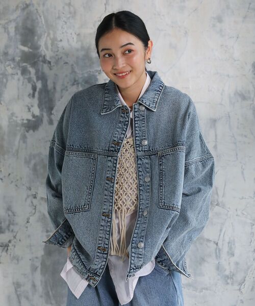 Green　Parks（グリーンパークス）の「マクラメベスト（ベスト・レディース・ホワイト系その他2/ブラック・FREE）」の11枚目の写真