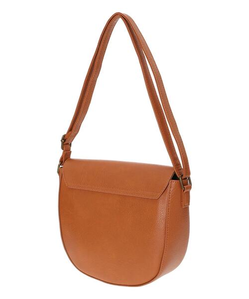 Samansa Mos2（サマンサ モスモス）の「ラウンドショルダーバッグ（ハンドバッグ・レディース・ブラック/ブラウン・F）」の4枚目の写真