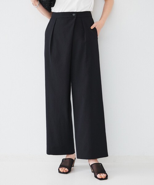 新品】アンタイトル ワイドパンツ 3 ブラック