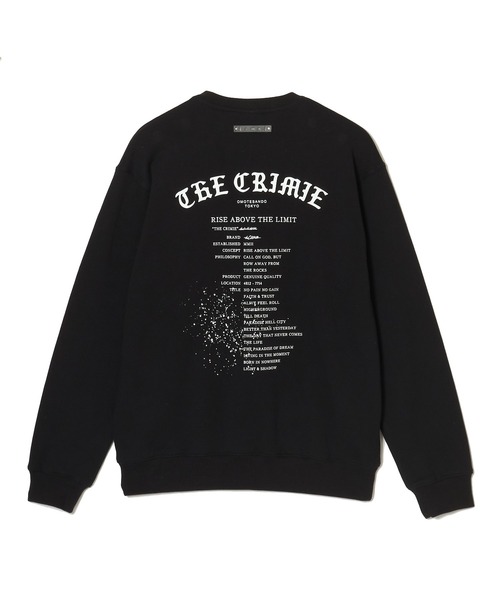 THE CRIME クライミー スウェット トレーナー 楽天市場】SALE【公式】 THE CRIMIE クライミー CRロゴ クルー