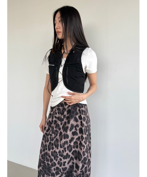 Didot.showroom(ディドット ショールーム)の「【DIDOT.】バンディングレオパードロングスカート(スカート・レディース・ブラウン/キャメル・FREE)」の11枚目の写真